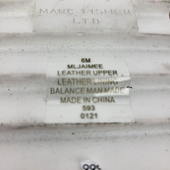 Marc Fisher Jaimee Espadrille Slide Sandal Leather - Picture 10 of 10